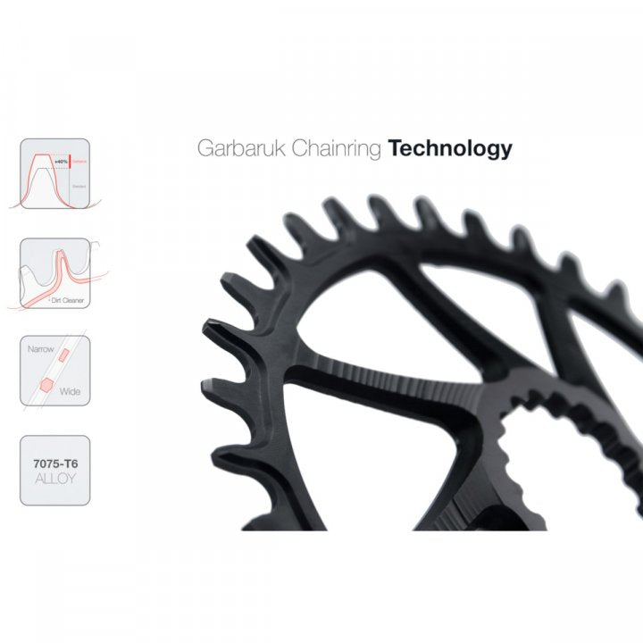 Garbaruk Sram GXP/DUB MTB Round (BOOST)